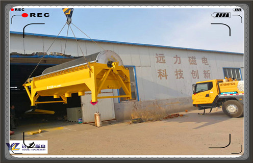 磁選機，永磁筒式磁選機，xctb—1050×1000半逆流型濕式弱磁場永磁筒式磁選機