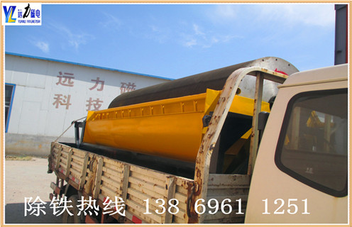 永磁筒式磁選機(jī)，吉林ctb永磁筒式磁選機(jī)_遠(yuǎn)力為您講述吉林ctb永磁筒式磁選機(jī)磁場(chǎng)分布圖 